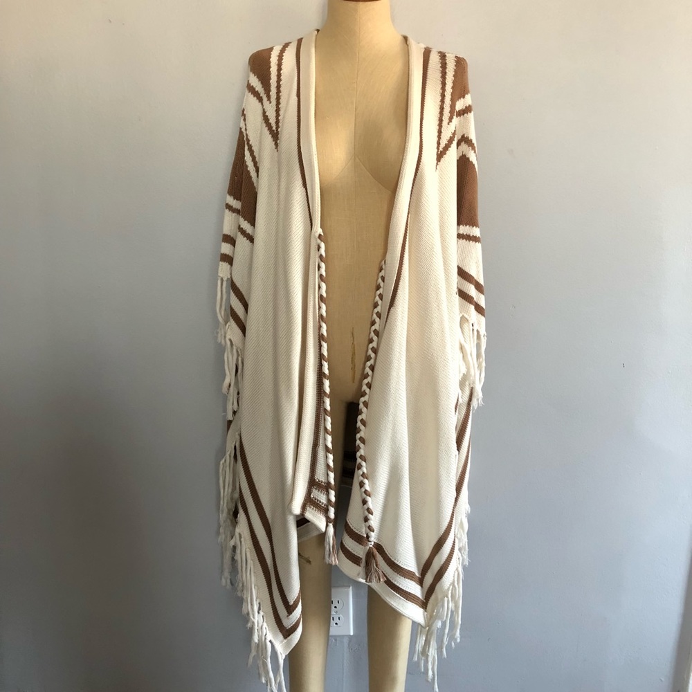 Haute Hippie | Oversized Knit Poncho
